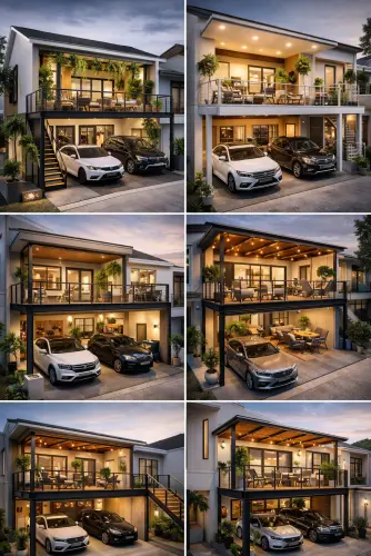 Mezannine Teras Rumah Keren di Pondok Karya